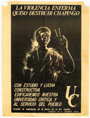 La violencia enferma quiso destruir Chapingo.