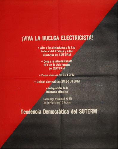 Viva la Huelga Electricista, Tendencia Democratica SUTERM