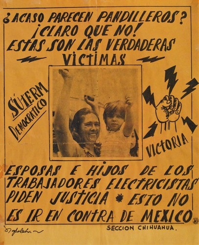 Esposas e hijos de los trabajadores electricistas piden justicia