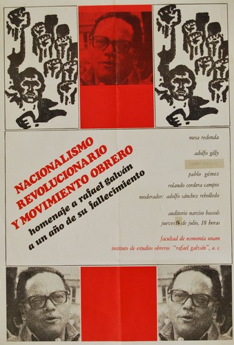 Homenaje a Rafael Galván, IEORG.