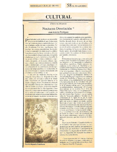 Nocturna Desolación