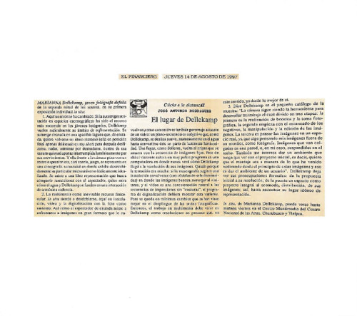 El lugar de Dellekamp