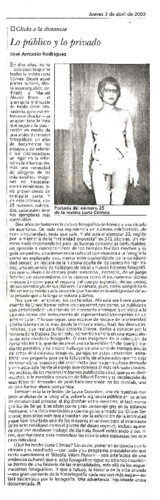 Lo público y lo privado
