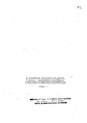 El desarrollo económico de México 1500-1976