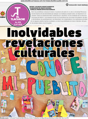 El Tlacuache Num. 838 Año (2018)