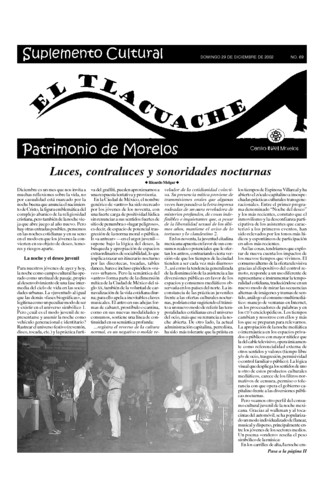 El Tlacuache Núm. 69 (2002)