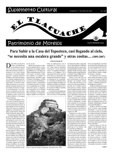 El Tlacuache Núm. 264 (2007)
