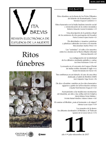 Vita Brevis Num. 11 (2017) Ritos Fúnebres