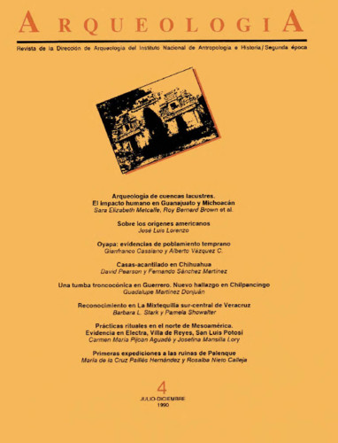 Arqueología Núm. 4 (1990) Segunda época