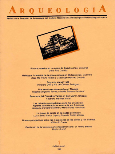 Arqueología Núm. 1 (1989) Segunda época