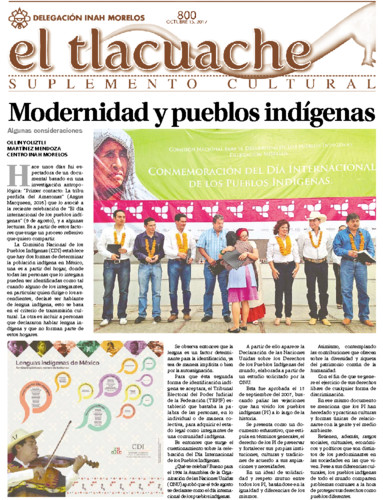 El Tlacuache Num. 800 (2017)