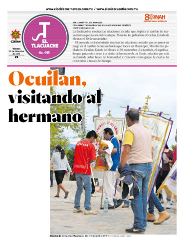 El Tlacuache Num. 913 (2019)