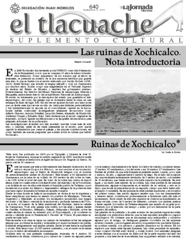 El Tlacuache Núm. 640 (2014)