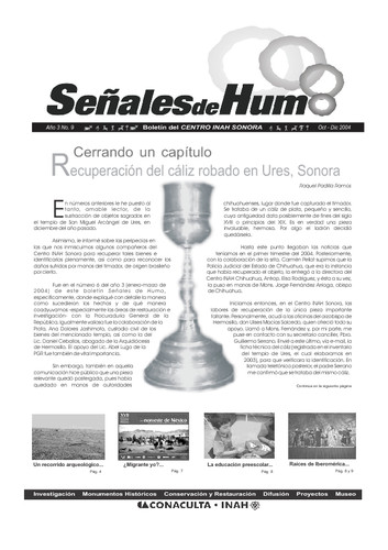 Señales de humo Num. 9 (2004)