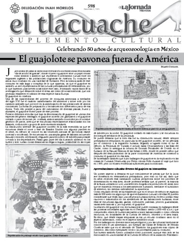 El Tlacuache Núm. 598 (2013)