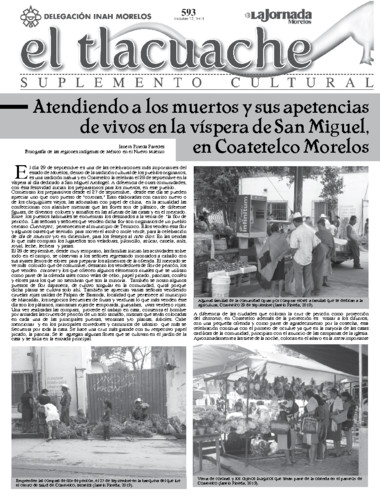 El Tlacuache Núm. 593 (2013)