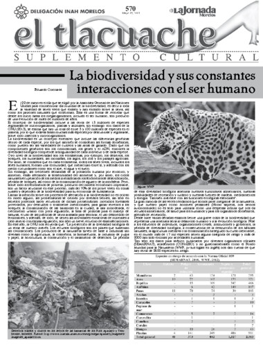 El Tlacuache Núm. 570 (2013)
