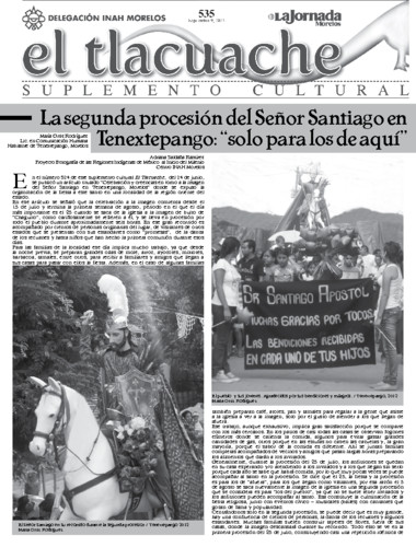 El Tlacuache Núm. 535 (2012)