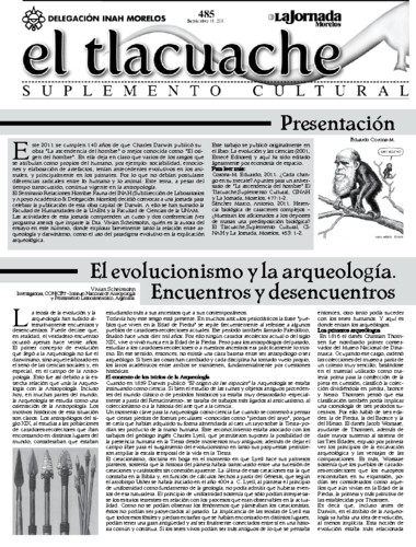 El Tlacuache Núm. 485 (2011)