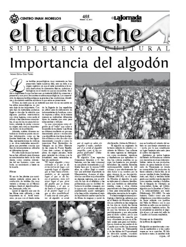 El Tlacuache Núm. 455 (2011)