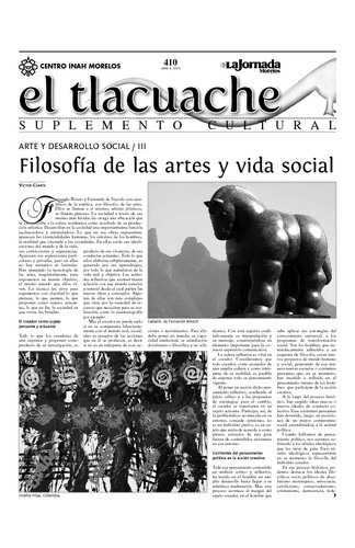 El Tlacuache Núm. 410 (2010)