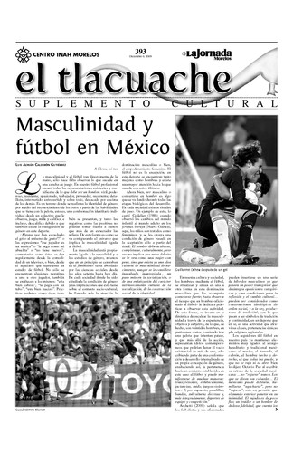 El Tlacuache Núm. 393 (2009)