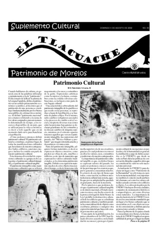 El Tlacuache Núm. 53 (2002)