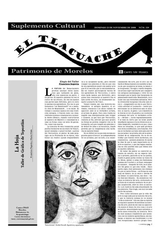 El Tlacuache Núm. 339 (2008)