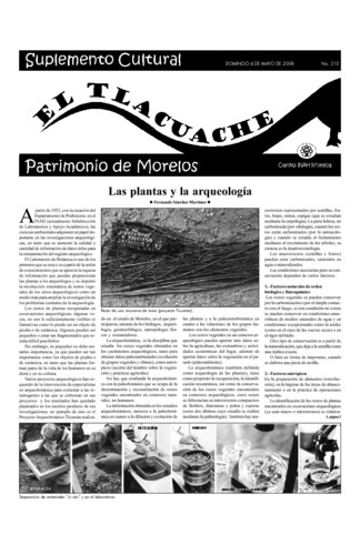 El Tlacuache Núm. 310 (2008)