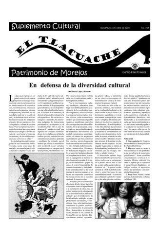 El Tlacuache Núm. 306 (2008)