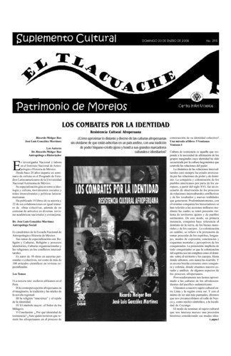 El Tlacuache Núm. 295 (2008)
