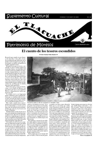 El Tlacuache Núm. 86 (2003)