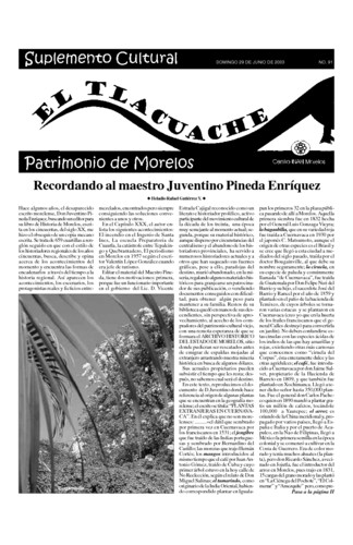 El Tlacuache Núm. 91 (2003)