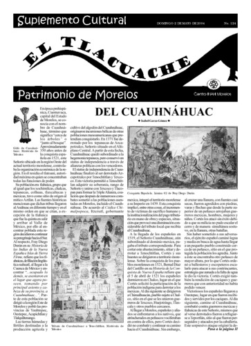 El Tlacuache Núm. 124 (2004)