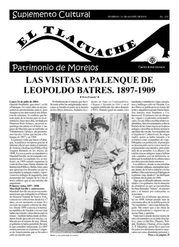 El Tlacuache Núm. 133 (2004)