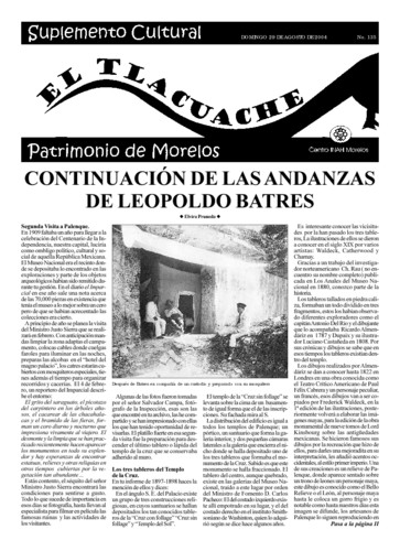 El Tlacuache Núm. 135 (2004)