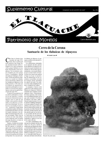 El Tlacuache Núm. 274 (2007)