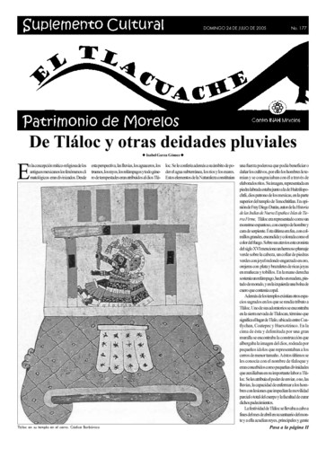 El Tlacuache Núm. 177 (2005)