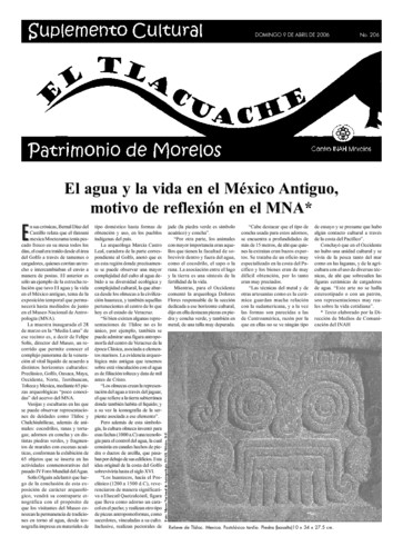 El Tlacuache Núm. 206 (2006)