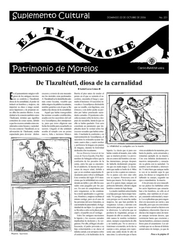 El Tlacuache Núm. 231 (2006)