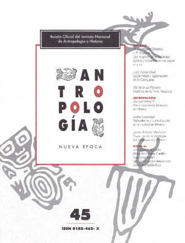 Antropología Núm. 45 (1997) Misceláneo