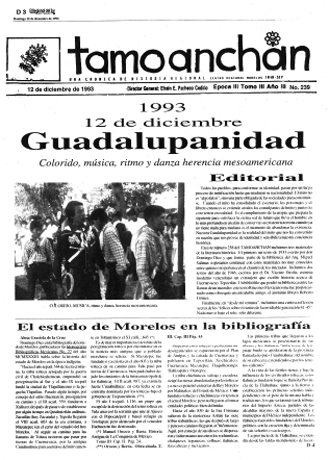 Tamoanchan. 1993-12-12 (1993)