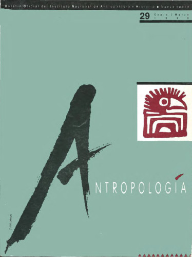 Antropología Núm. 29 (1990) Misceláneo