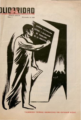 Solidaridad. Periódico de Orientación Sindical Núm. 5 Nueva época (1965) noviembre