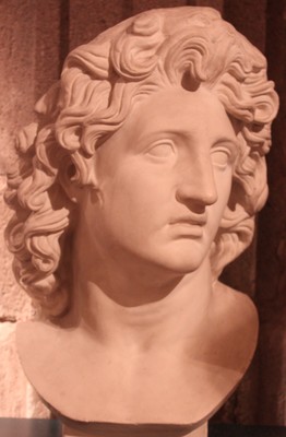 Busto del rey Alejandro Magno