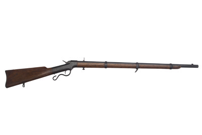 Fusil de retrocarga con bloque de culata abatible y cañón rayado