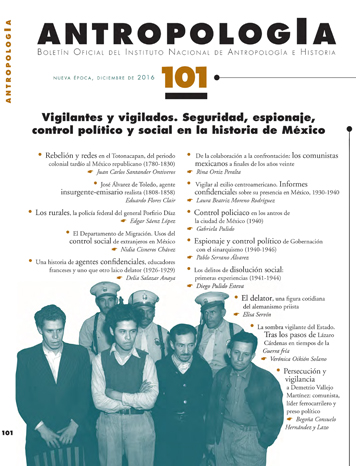 Antropología. Boletín Oficial del Instituto Nacional de Antropología e Historia