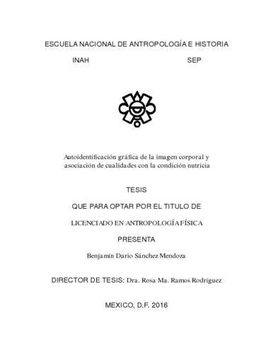 Autoidentificación gráfica de la imagen corporal y asociación de cualidades con la condición nutricia
