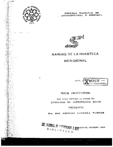 Nahuas de la Huasteca meridional
