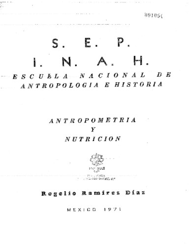 Antropometría y nutrición